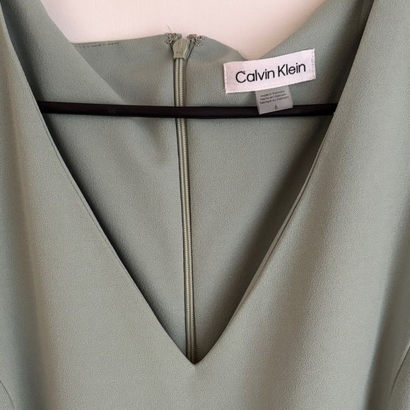 Calvin Klein Sage Green Jumpsuit - Picture 3 of 4